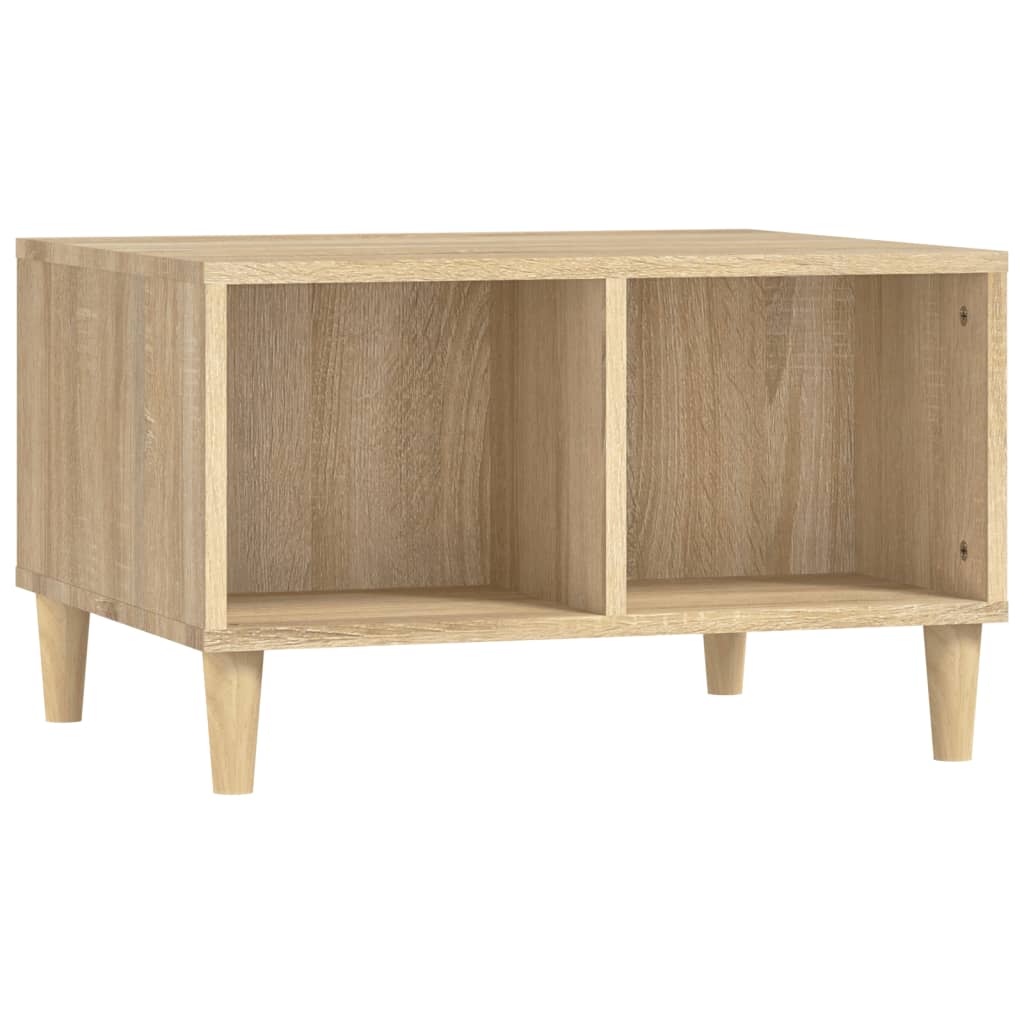 Coffee Table Sonoma Oak 60x50x36.5 cm Engineered Wood