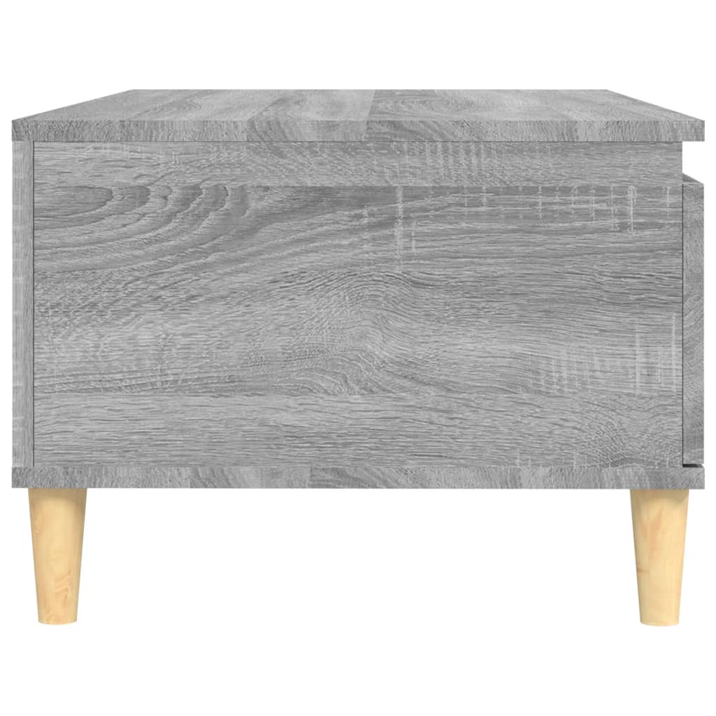 Coffee Table Grey Sonoma 90x50x36.5 cm Engineered Wood