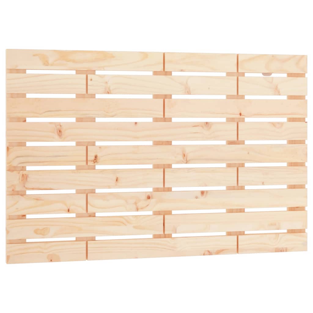 Wall Headboard 96x3x63 cm Solid Wood Pine