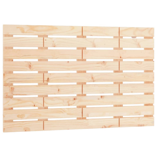 Wall Headboard 96x3x63 cm Solid Wood Pine