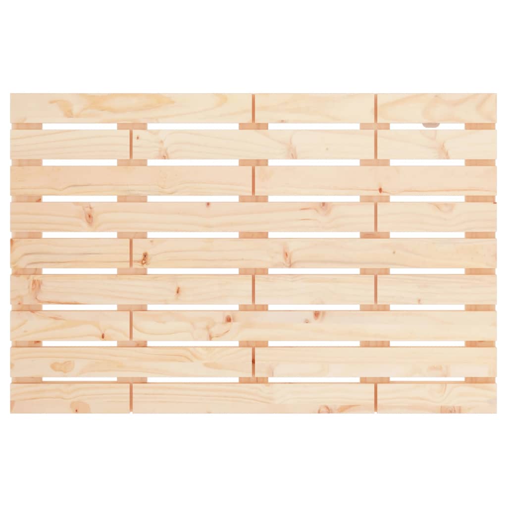 Wall Headboard 96x3x63 cm Solid Wood Pine