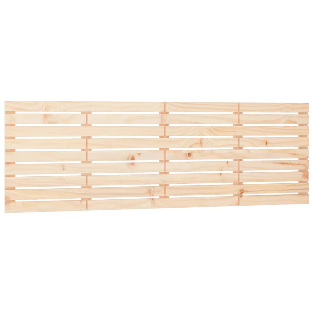 Wall Headboard 186x3x63 cm Solid Wood Pine