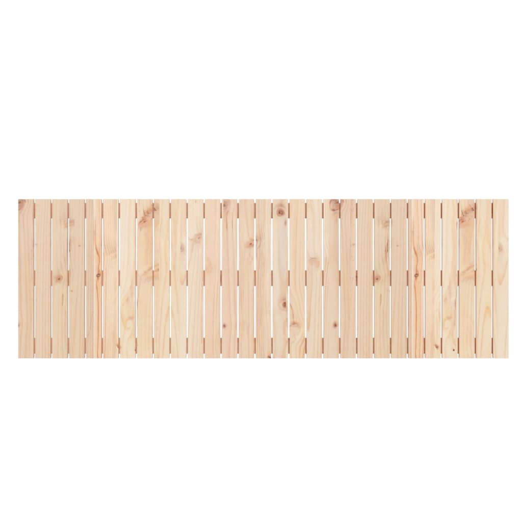 Wall Headboard 185x3x60 cm Solid Wood Pine