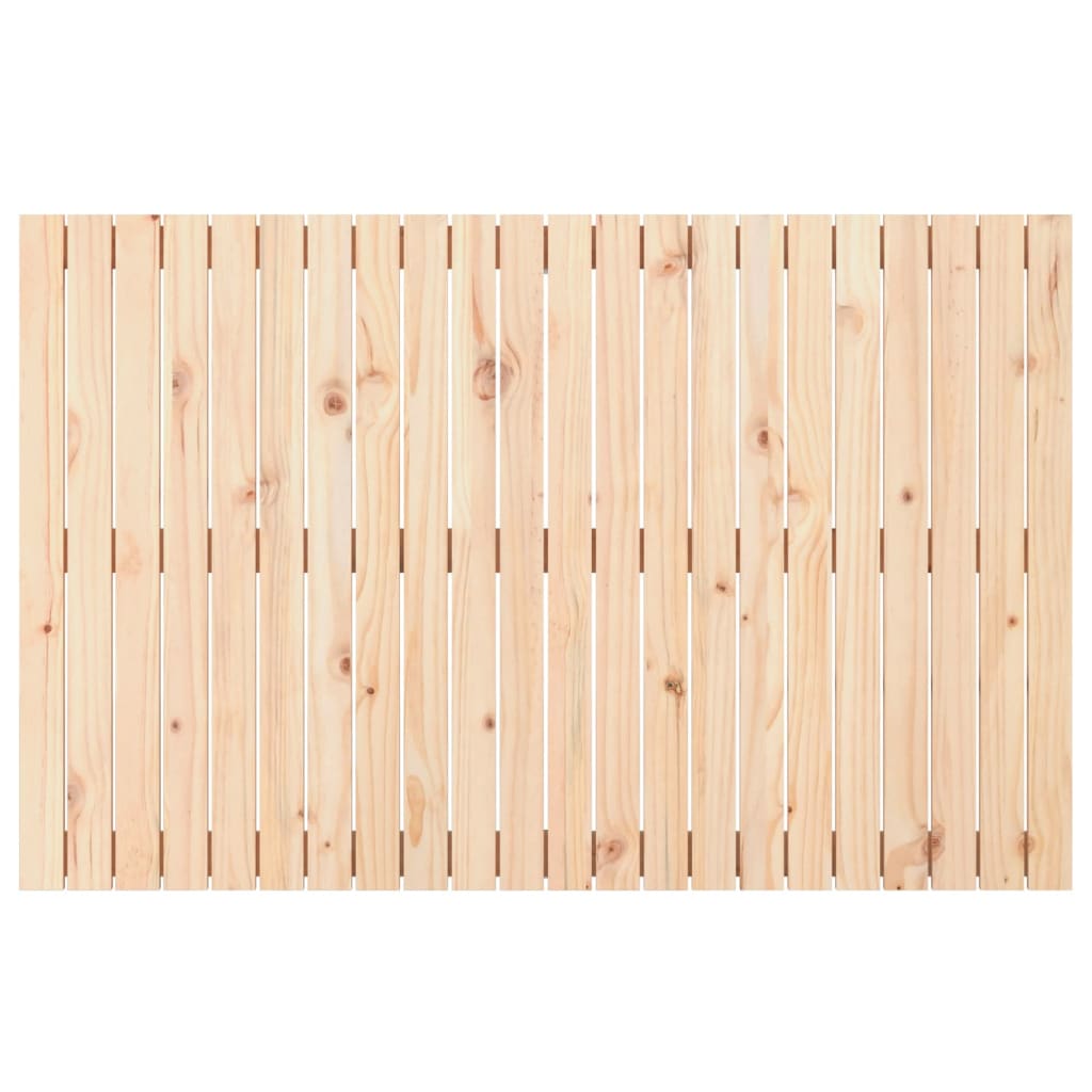 Wall Headboard 140x3x90 cm Solid Wood Pine