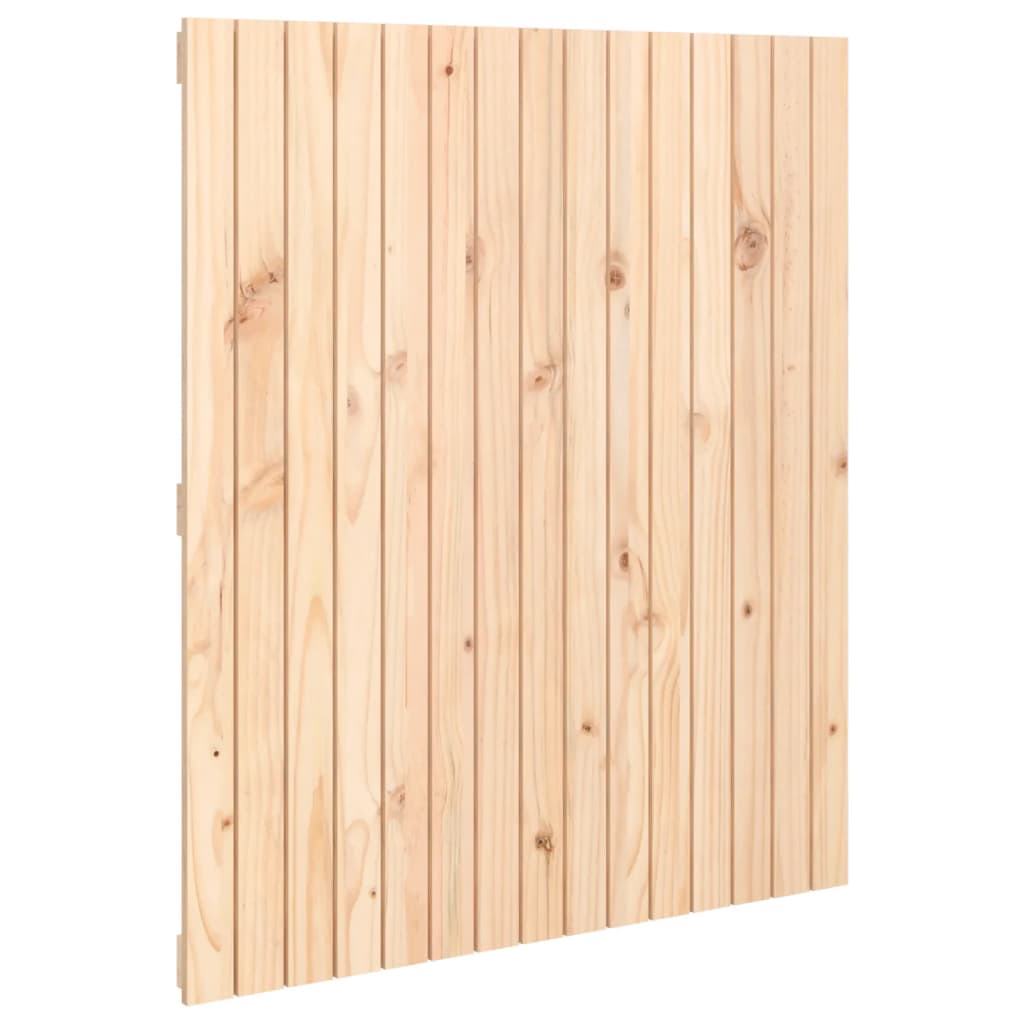 Wall Headboard 95.5x3x110 cm Solid Wood Pine