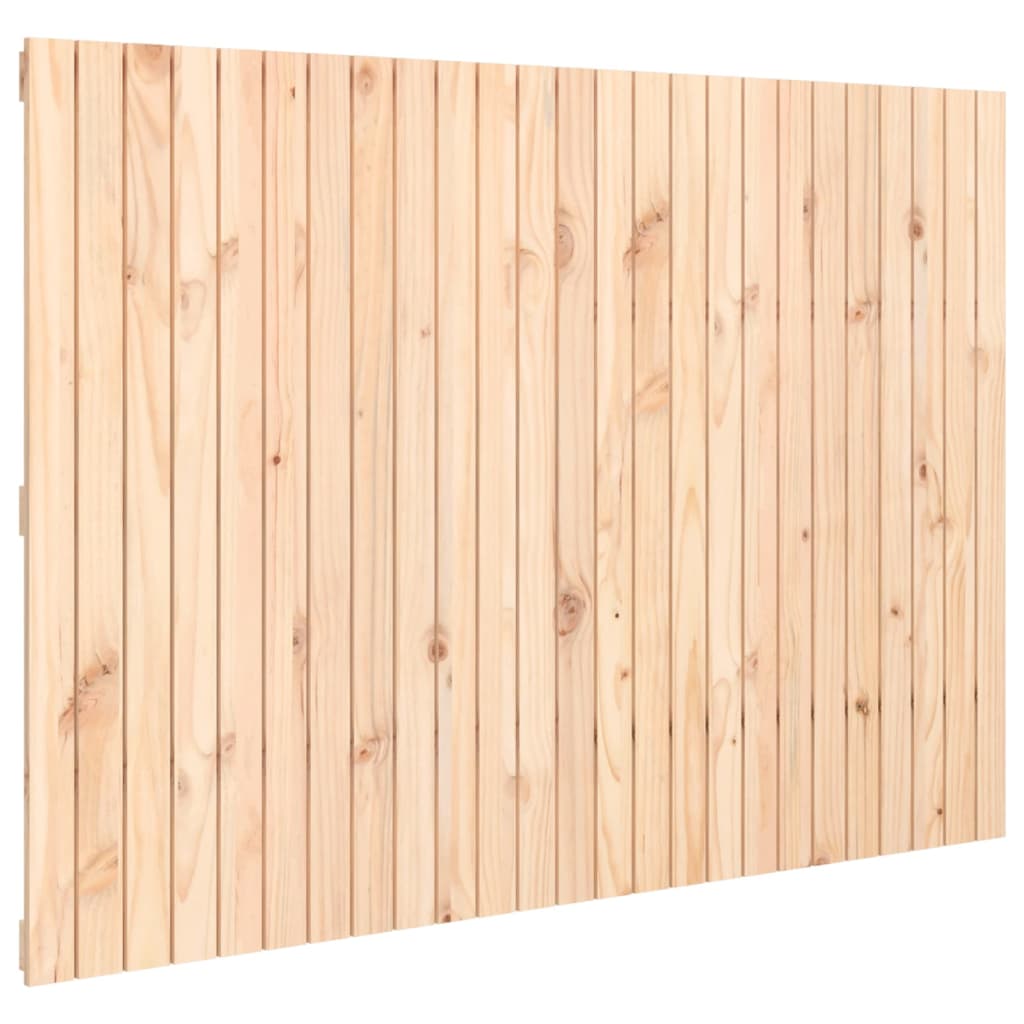 Wall Headboard 159.5x3x110 cm Solid Wood Pine