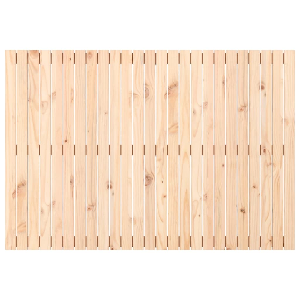 Wall Headboard 159.5x3x110 cm Solid Wood Pine