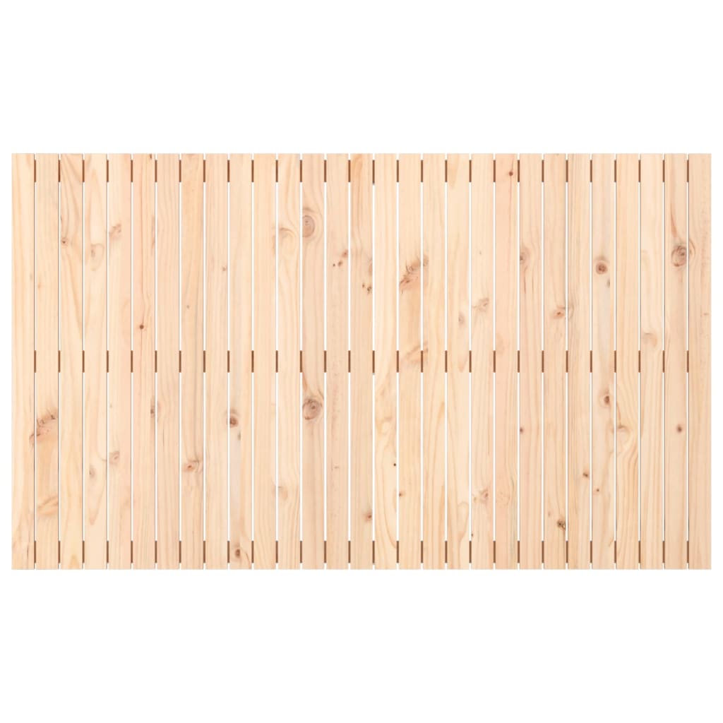 Wall Headboard 185x3x110 cm Solid Wood Pine