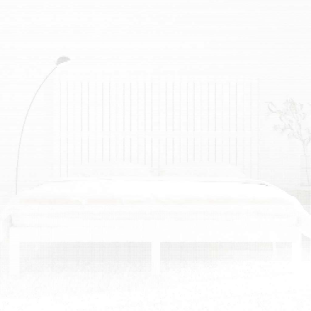 Wall Headboard White 185x3x110 cm Solid Wood Pine