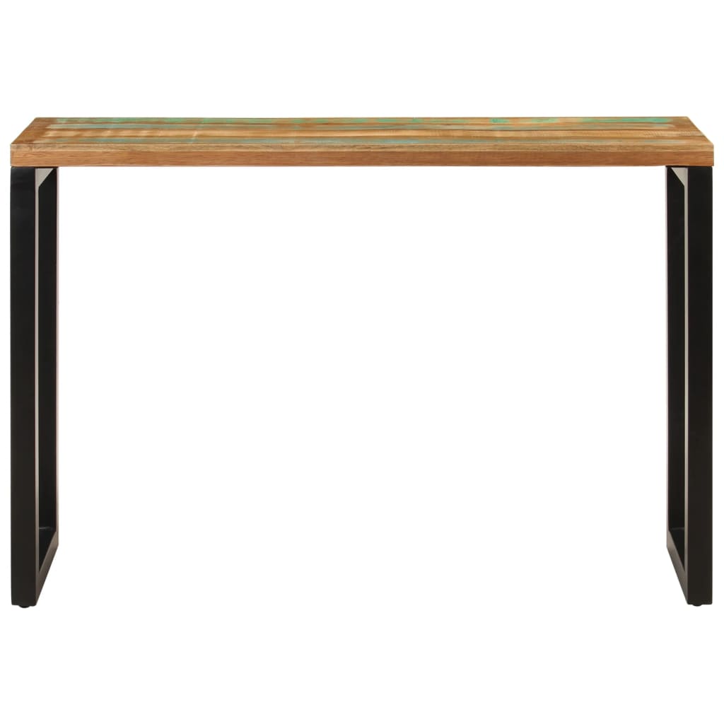 Console Table 110x35x75 cm Solid Wood Reclaimed