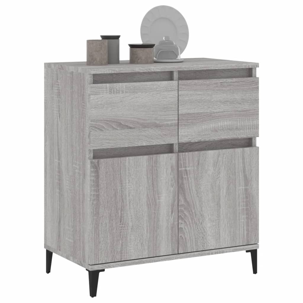 Sideboard Grey Sonoma 60x35x70 cm Engineered Wood