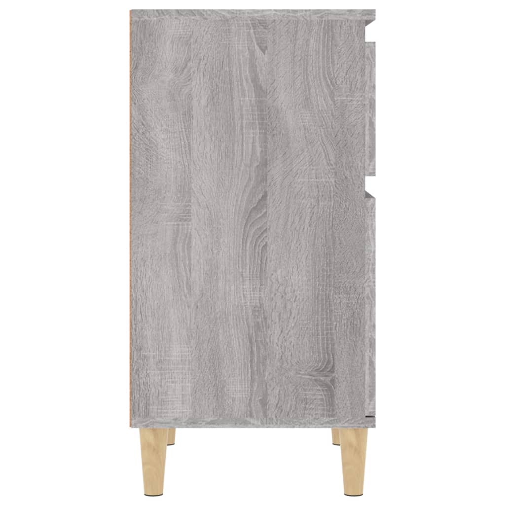 Bedside Cabinet Grey Sonoma 40x35x70 cm