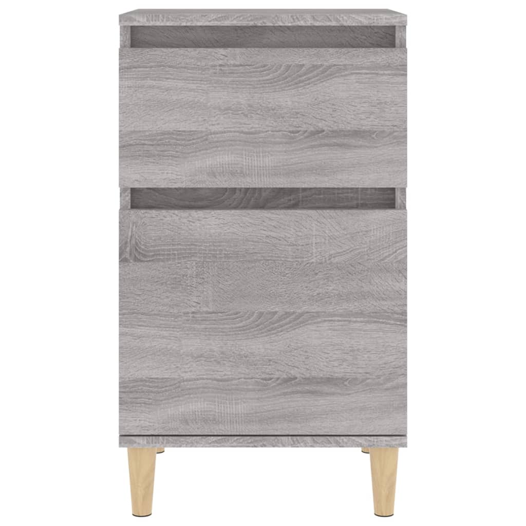 Bedside Cabinets 2 pcs Grey Sonoma 40x35x70 cm