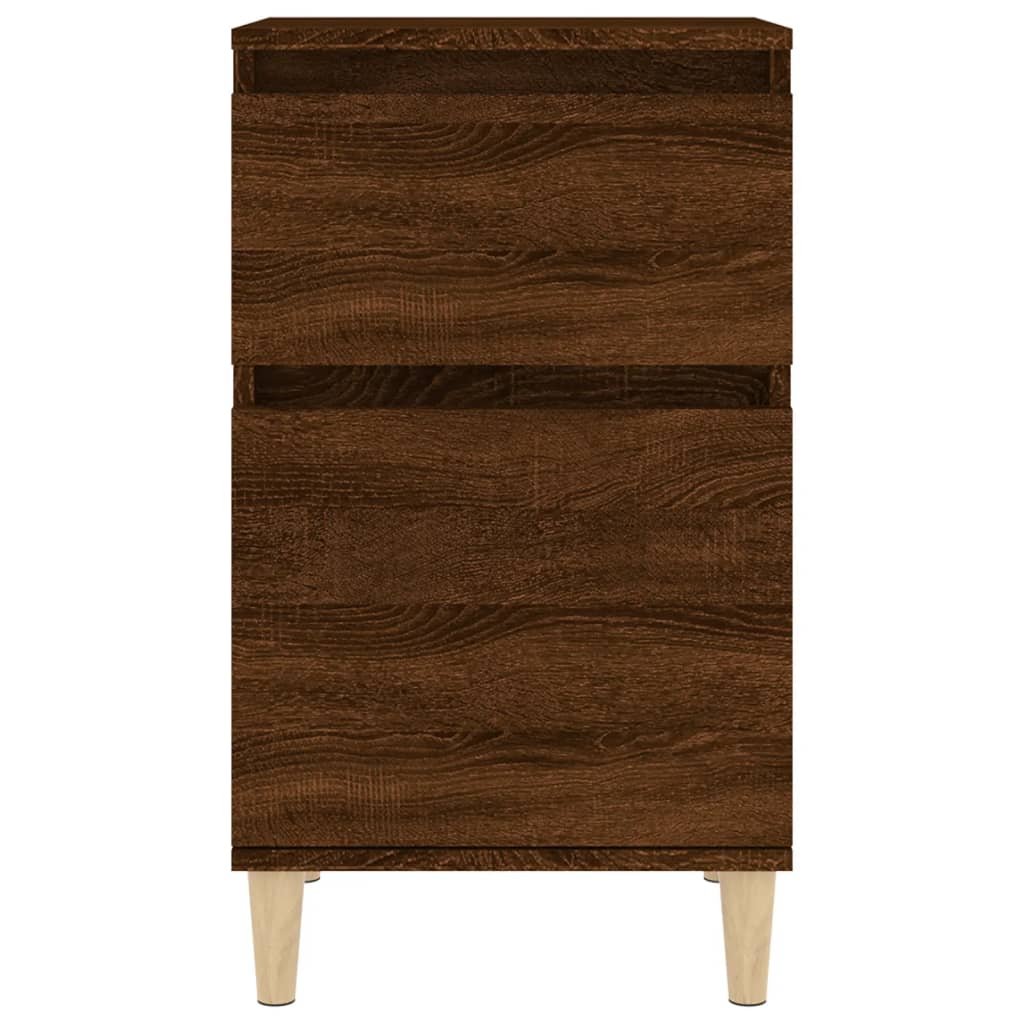 Bedside Cabinets 2 pcs Brown Oak 40x35x70 cm