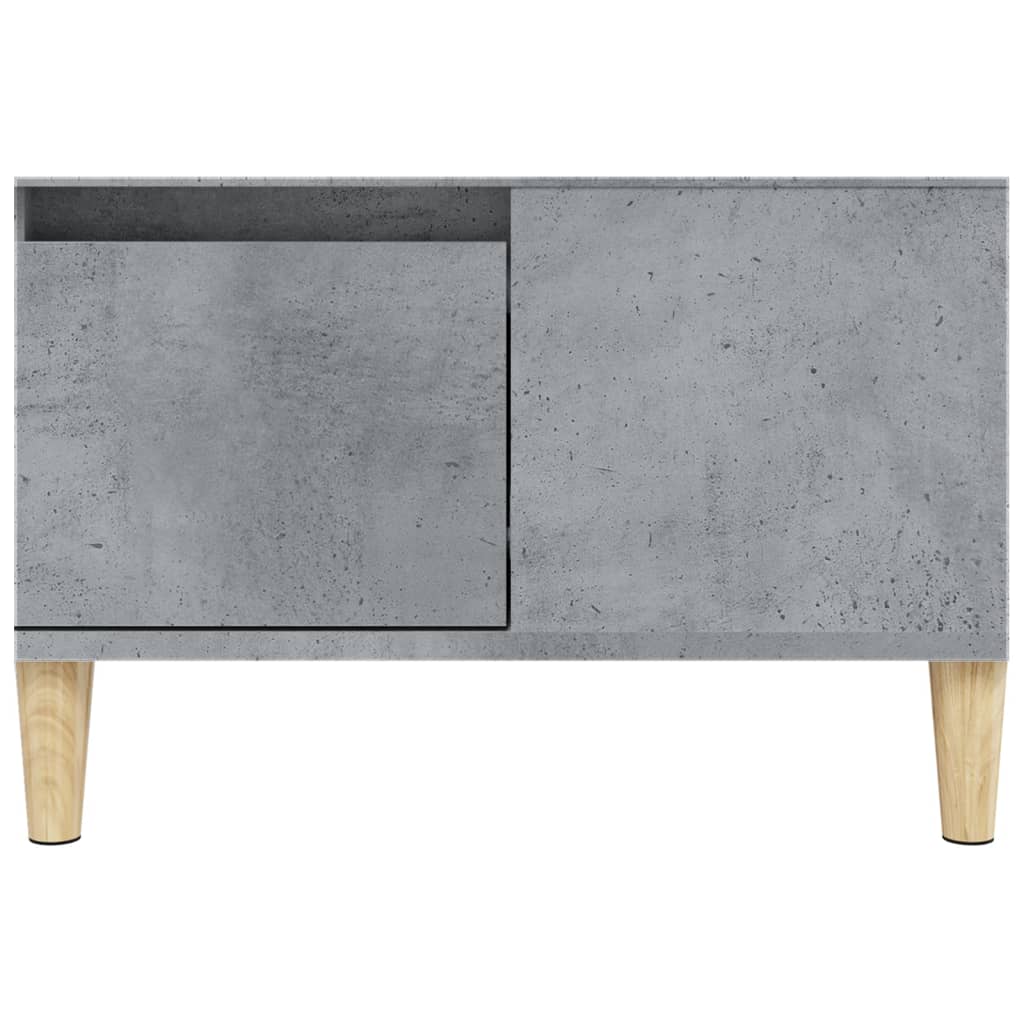 Coffee Table Concrete Grey 55x55x36.5 cm Engineered Wood