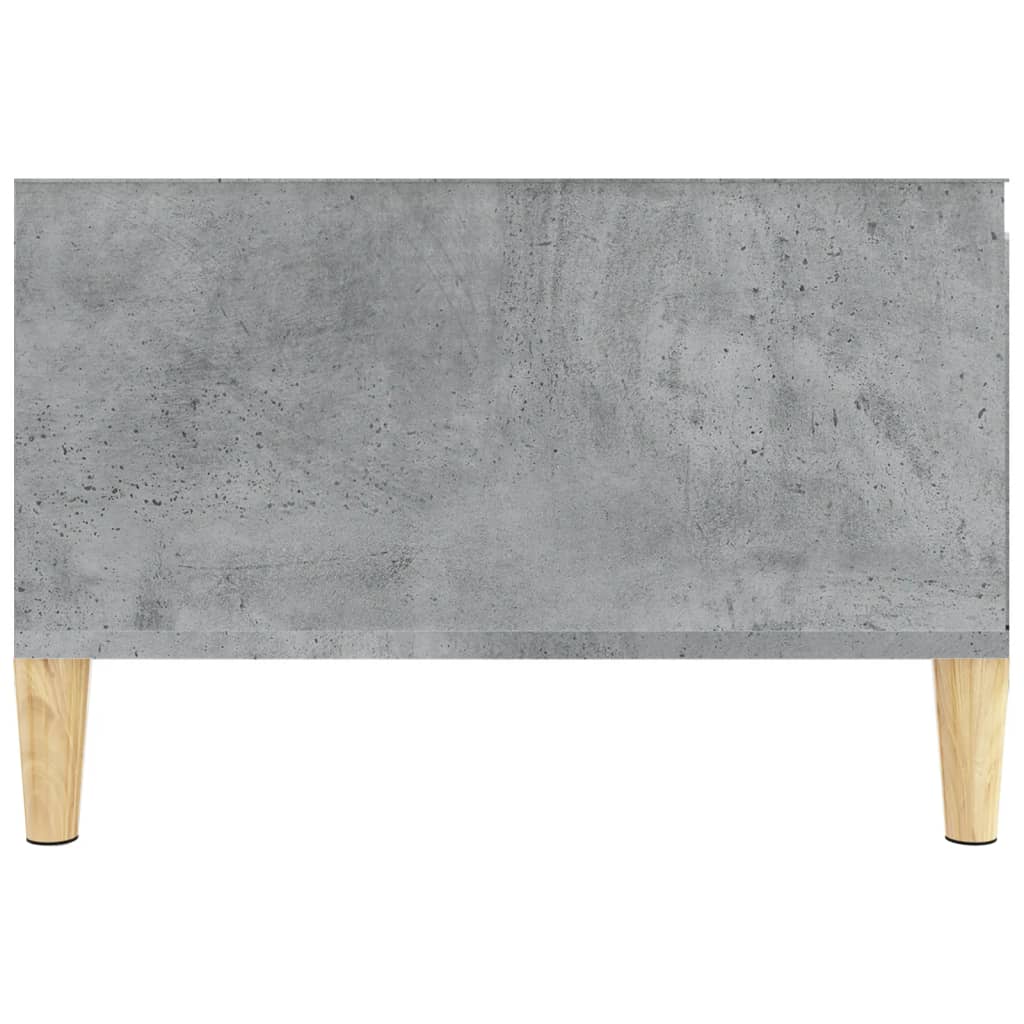 Coffee Table Concrete Grey 55x55x36.5 cm Engineered Wood