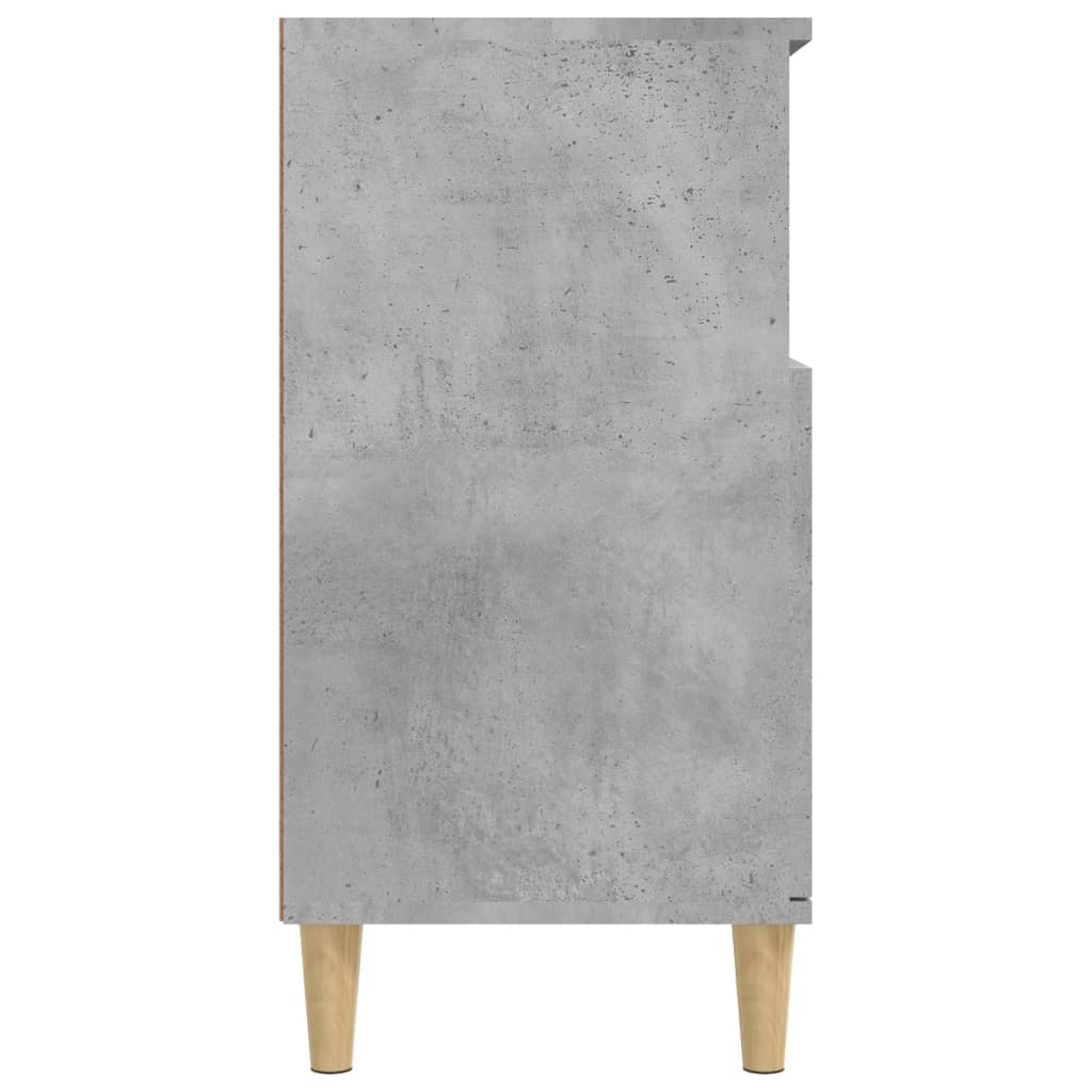 Sideboard Concrete Grey 60x35x70 cm Engineered Wood