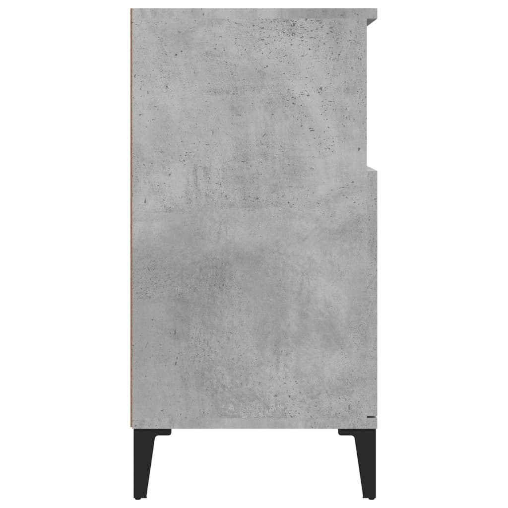 Sideboard Concrete Grey 60x35x70 cm Engineered Wood