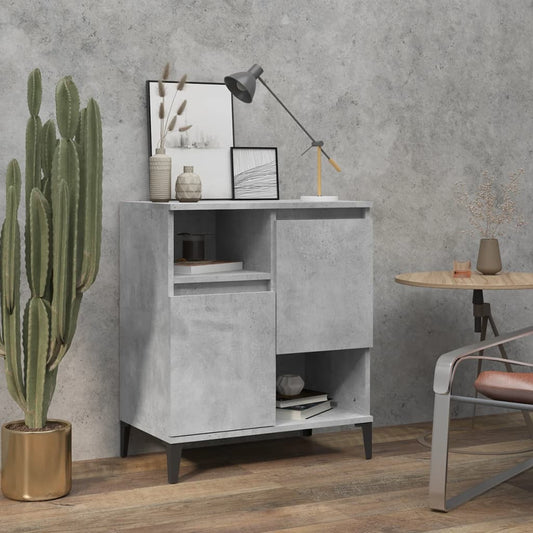 Sideboard Concrete Grey 60x35x70 cm Engineered Wood