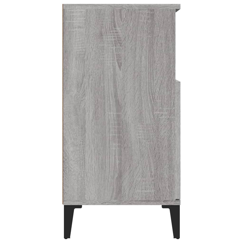 Sideboard Grey Sonoma 60x35x70 cm Engineered Wood