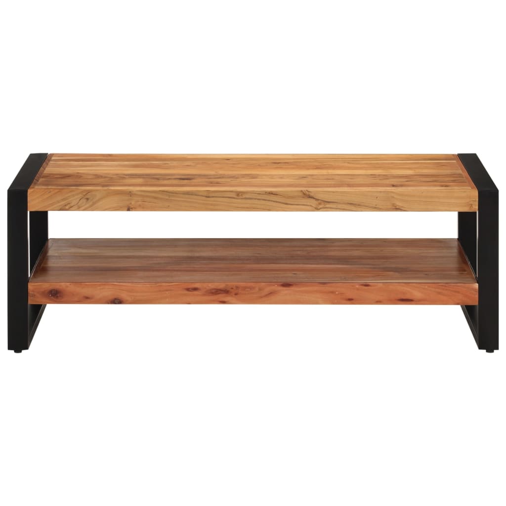 Coffee Table 120x55x40 cm Solid Wood Acacia