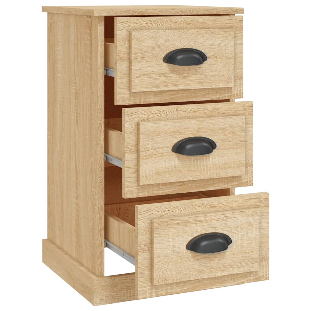 Bedside Cabinet Sonoma Oak 39x39x67 cm Engineered Wood