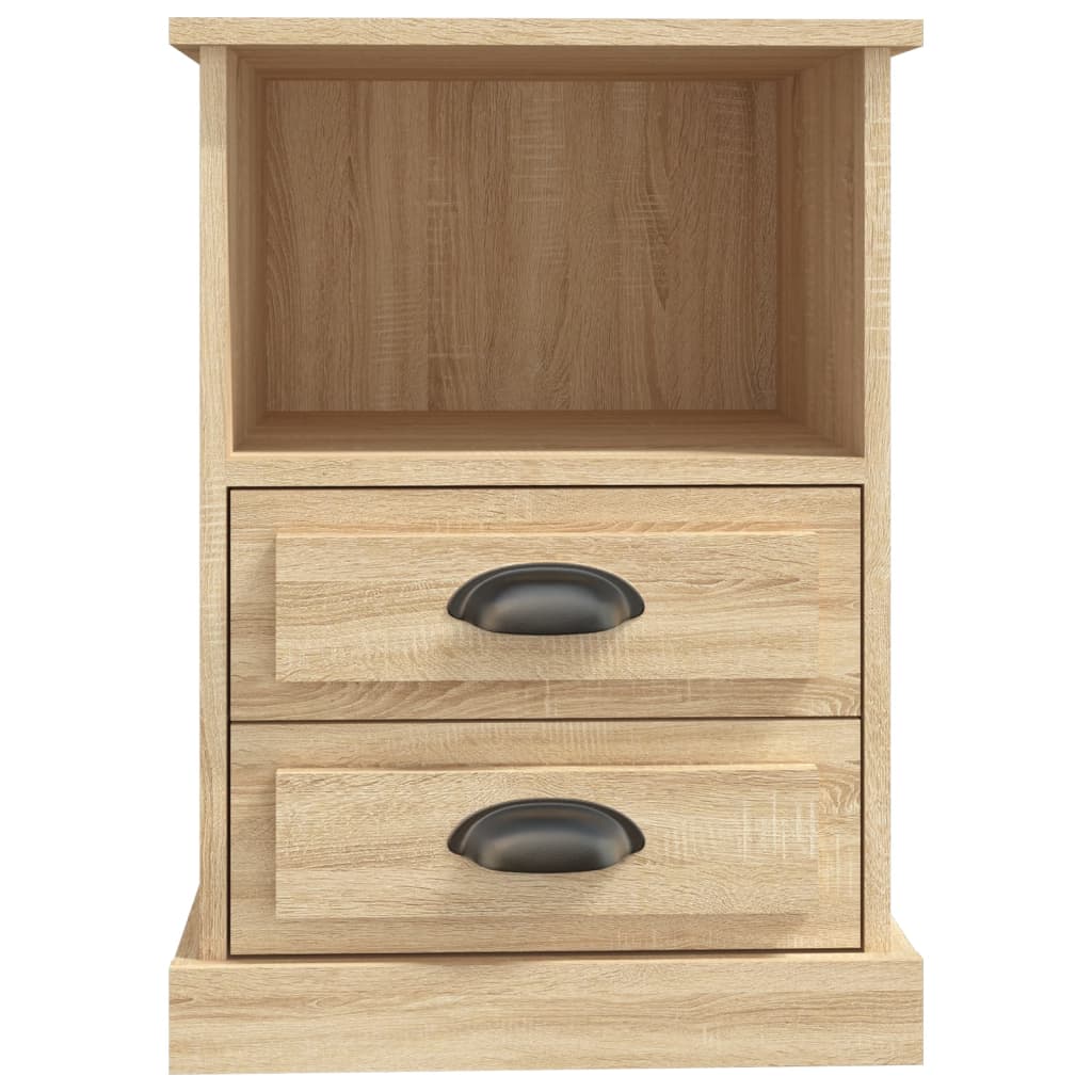 Bedside Cabinets 2 pcs Sonoma Oak 43x36x60 cm