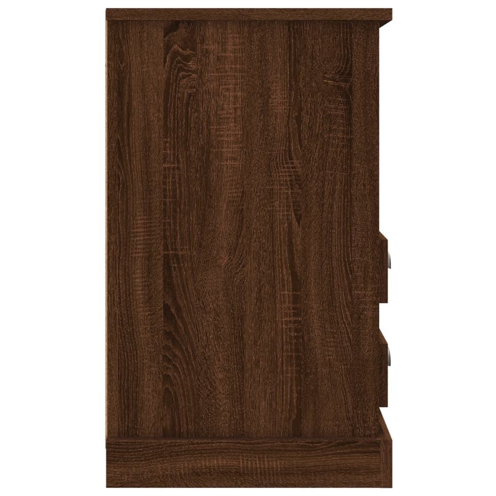 Bedside Cabinet Brown Oak 43x36x60 cm