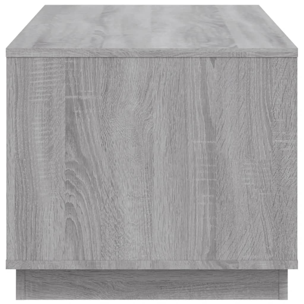 Coffee Table Grey Sonoma 102x50x44 cm Engineered Wood