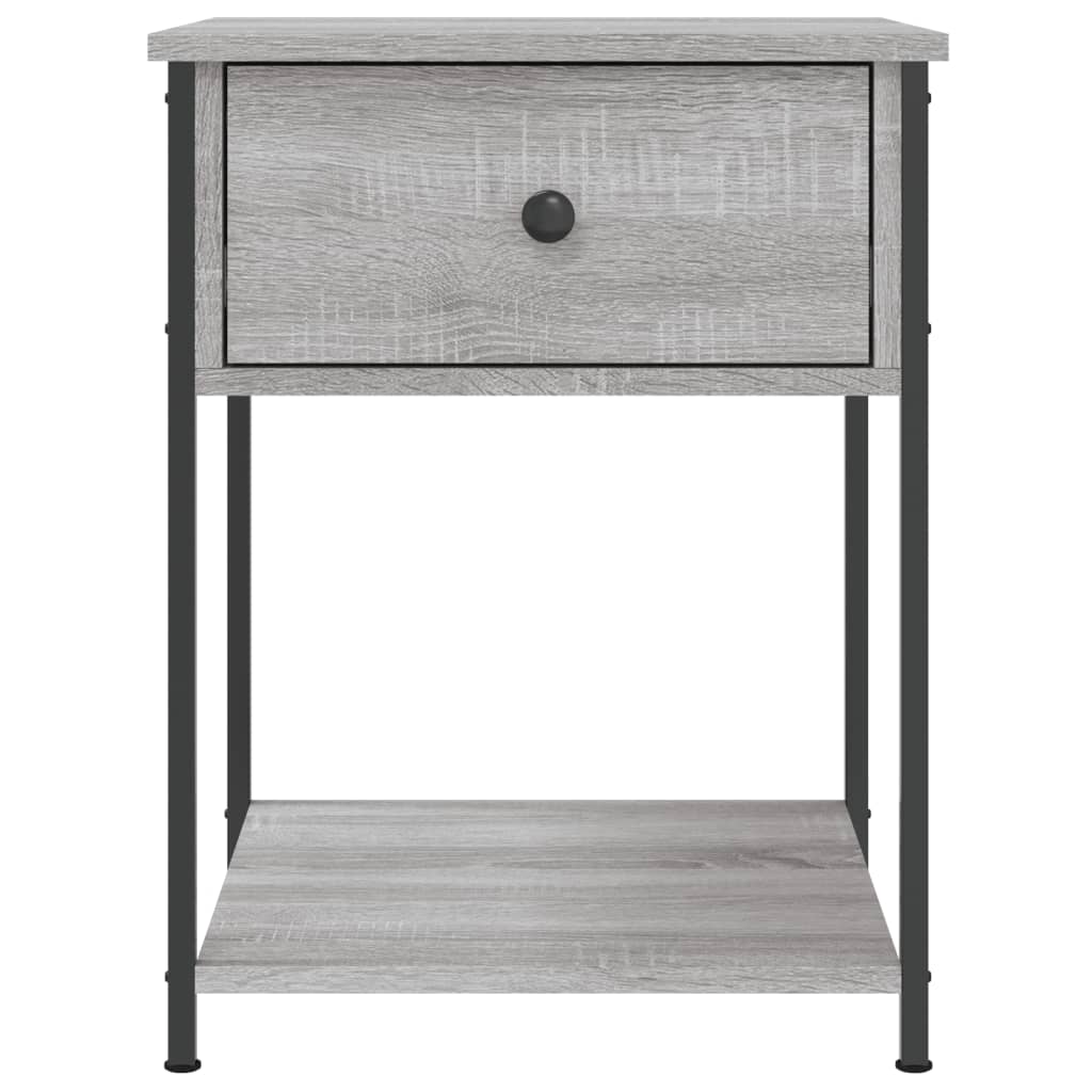 Bedside Tables 2 pcs Grey Sonoma 44x45x58 cm Engineered Wood