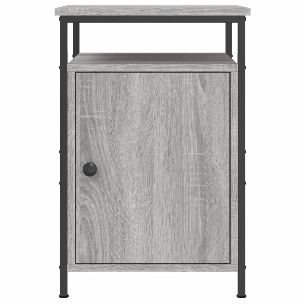 Bedside Cabinets 2 pcs Grey Sonoma 40x42x60 cm Engineered Wood