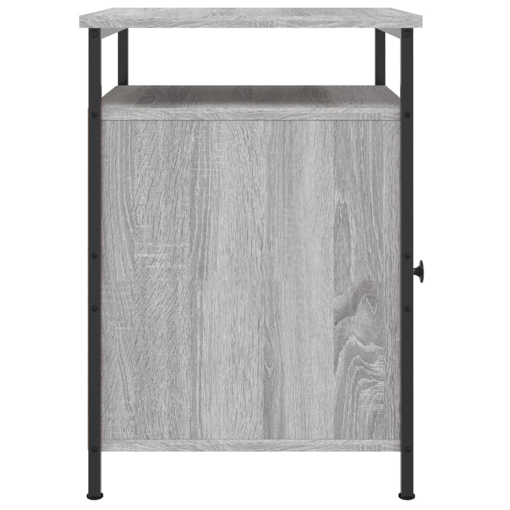 Bedside Cabinets 2 pcs Grey Sonoma 40x42x60 cm Engineered Wood