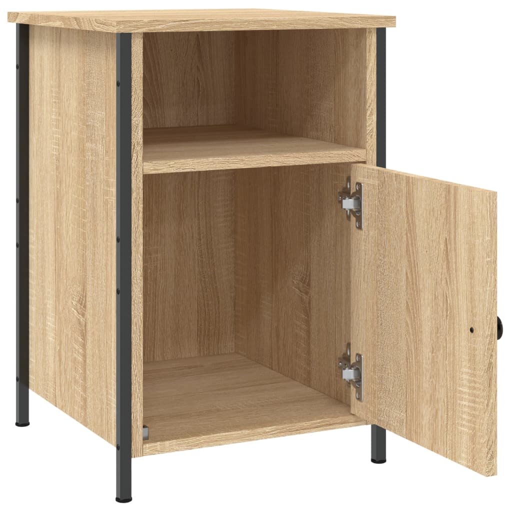 Bedside Cabinet Sonoma Oak 40x42x60 cm Engineered Wood