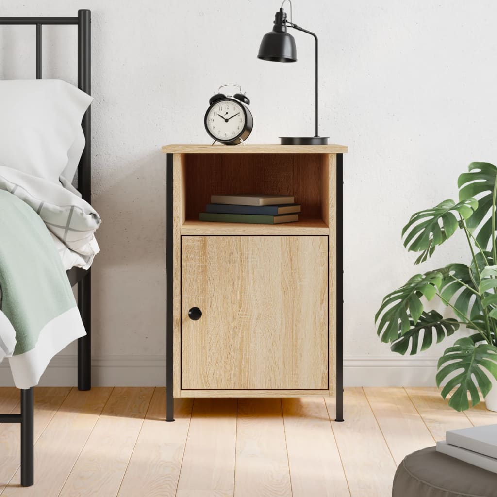 Bedside Cabinet Sonoma Oak 40x42x60 cm Engineered Wood