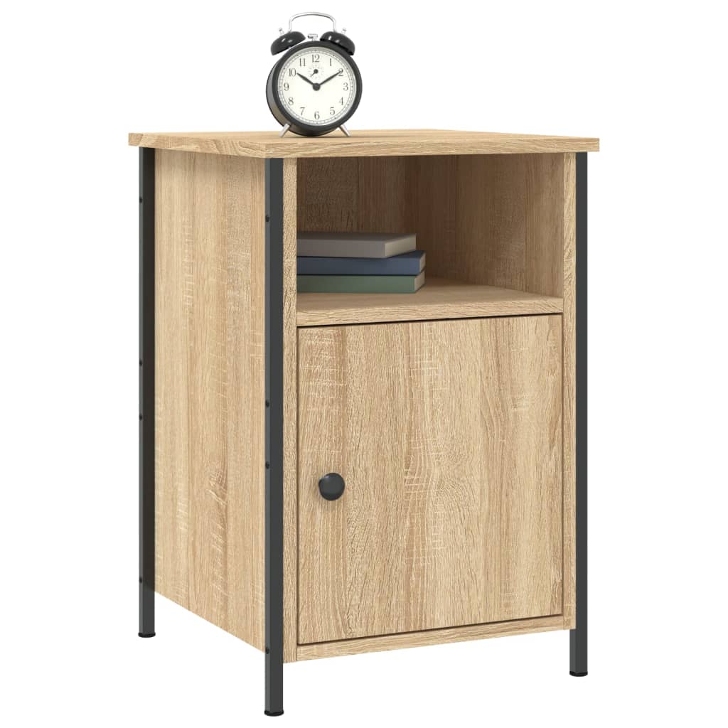 Bedside Cabinets 2 pcs Sonoma Oak 40x42x60 cm Engineered Wood