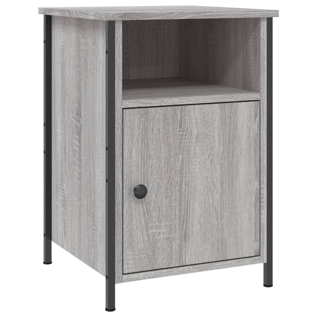 Bedside Cabinets 2 pcs Grey Sonoma 40x42x60 cm Engineered Wood