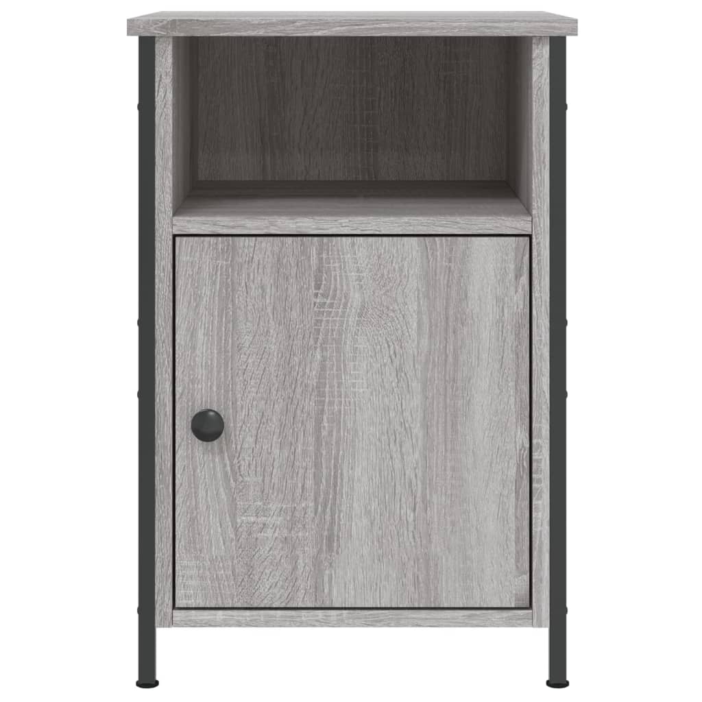 Bedside Cabinets 2 pcs Grey Sonoma 40x42x60 cm Engineered Wood