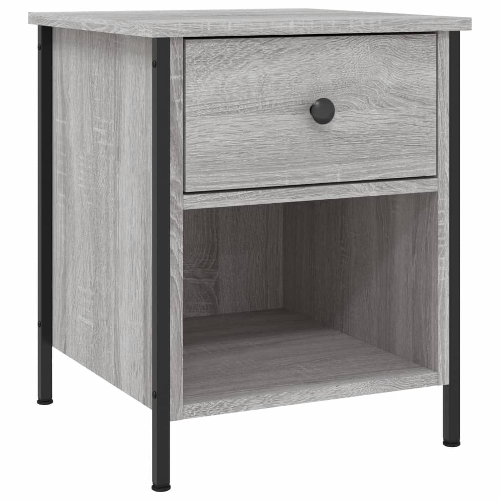 Bedside Cabinets 2 pcs Grey Sonoma 40x42x50 cm Engineered Wood