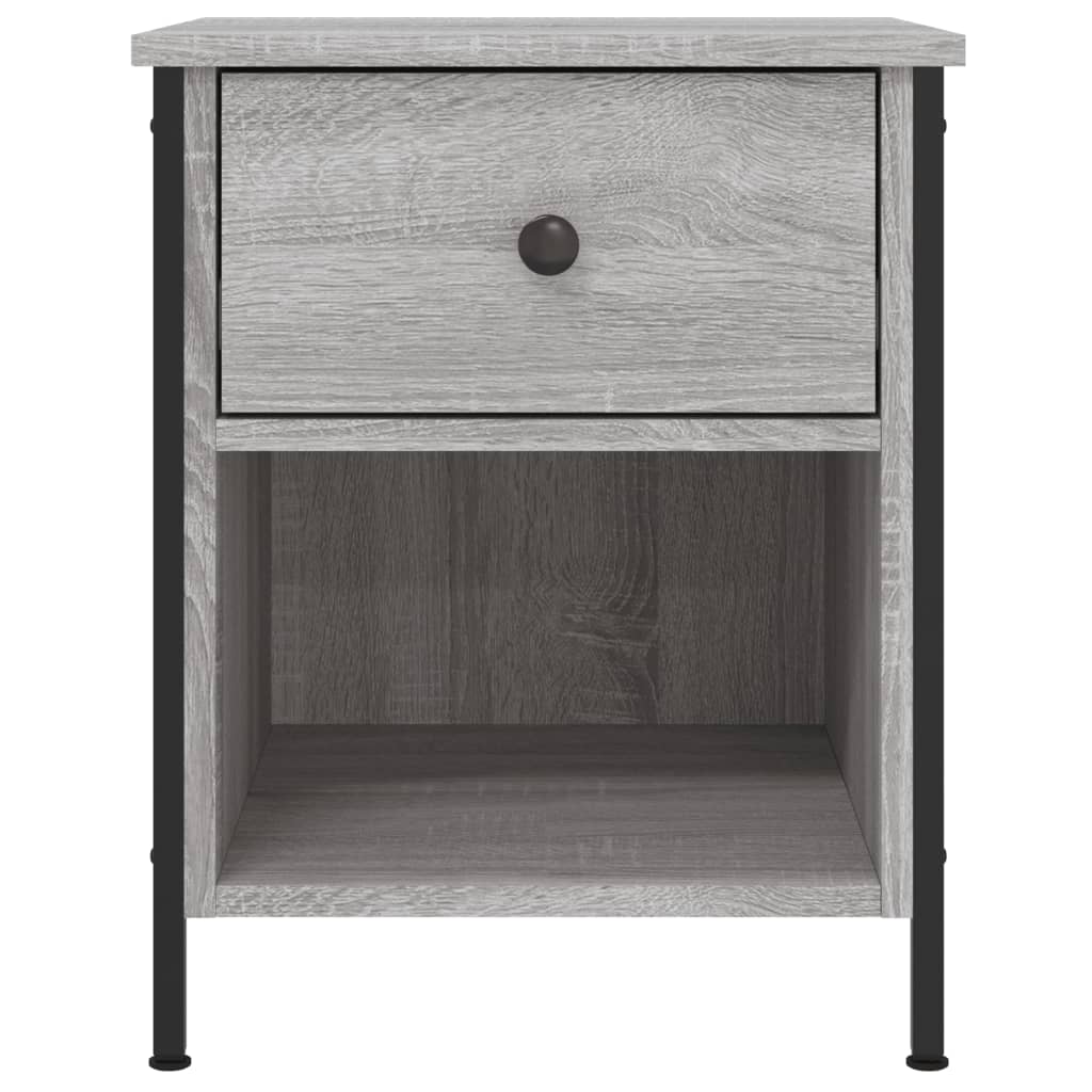 Bedside Cabinets 2 pcs Grey Sonoma 40x42x50 cm Engineered Wood