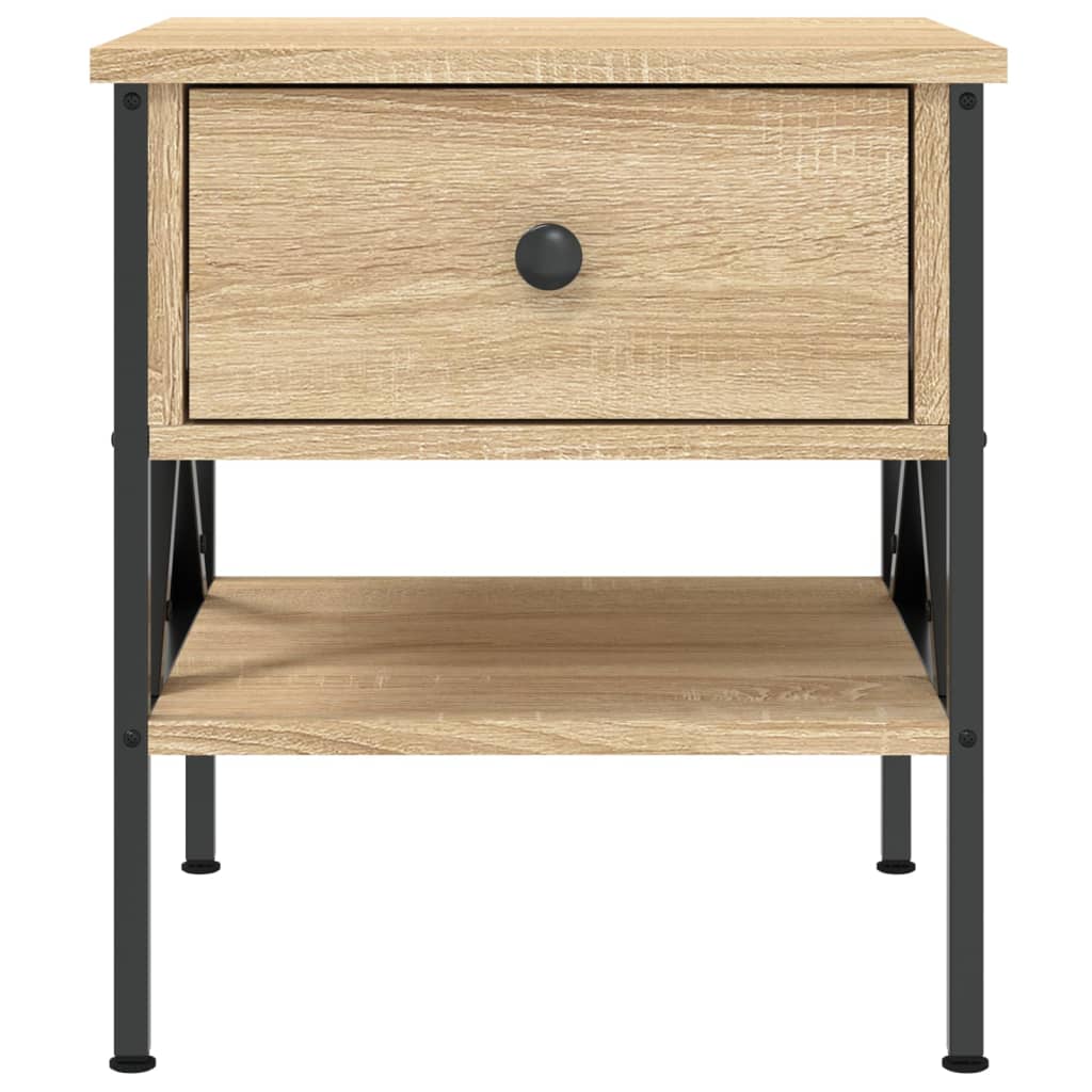 Bedside Tables 2 pcs Sonoma Oak 40x42x45 cm Engineered Wood