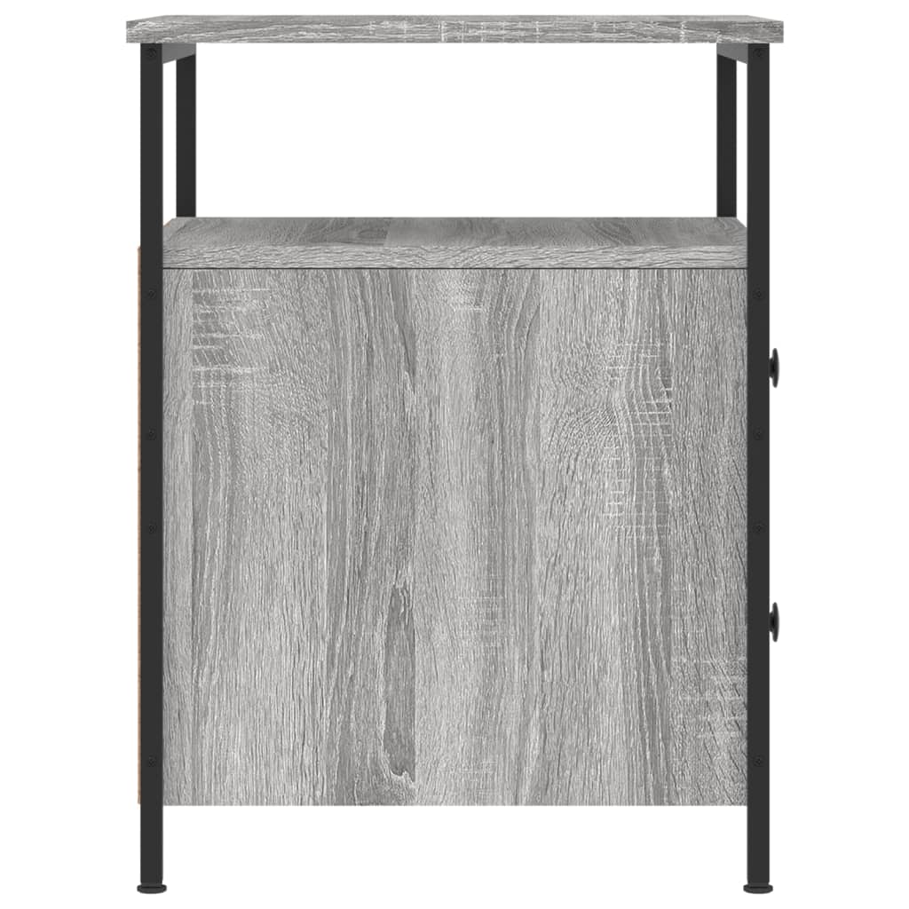 Bedside Cabinets 2 pcs Grey Sonoma 44x45x60 cm Engineered Wood