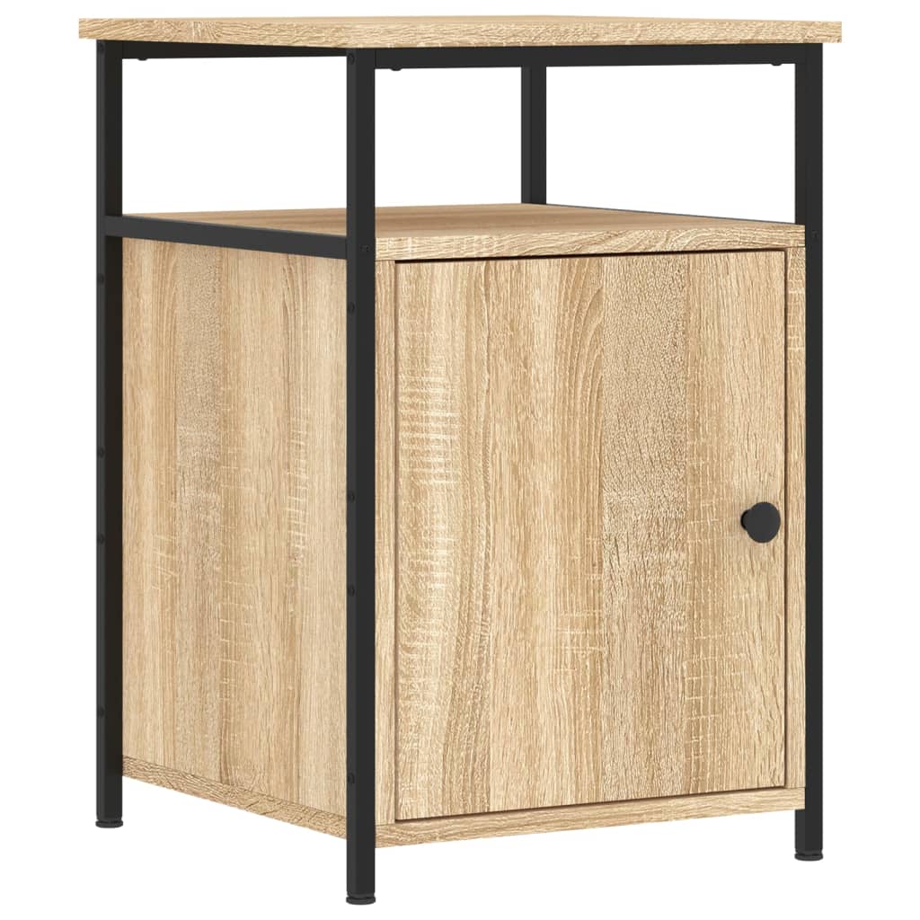 Bedside Cabinets 2 pcs Sonoma Oak 40x42x60 cm Engineered Wood