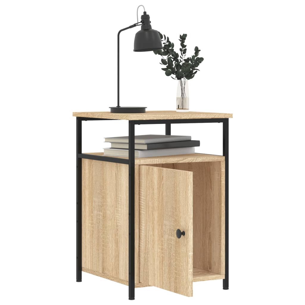 Bedside Cabinets 2 pcs Sonoma Oak 40x42x60 cm Engineered Wood