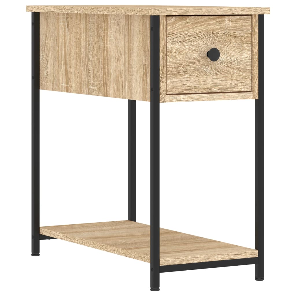 Bedside Cabinet Sonoma Oak 30x60x60 cm Engineered Wood