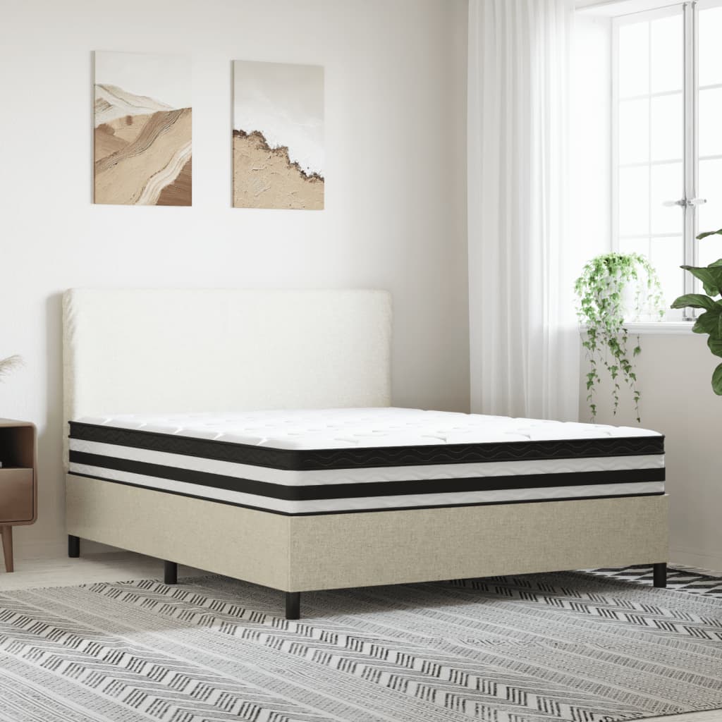 Pocket Spring Mattress Medium 152x203 cm Queen Size